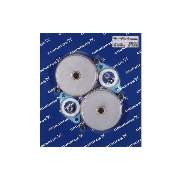 Grundfos Pump Repair Kits Kit, CR5 12 stages (BRONZE), CR Series. 96460106 Zoro